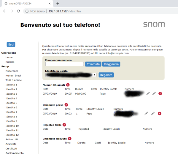 SNO Interface 